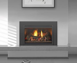 The i30-X features all the benefits of balanced flue technology and efficient space heating with a stunning high definition log set.