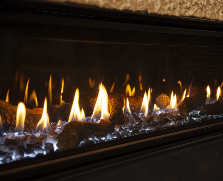 Flames, lights, reflections and warmth combine to elevate the senses.