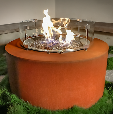 Custom Gas Firepits